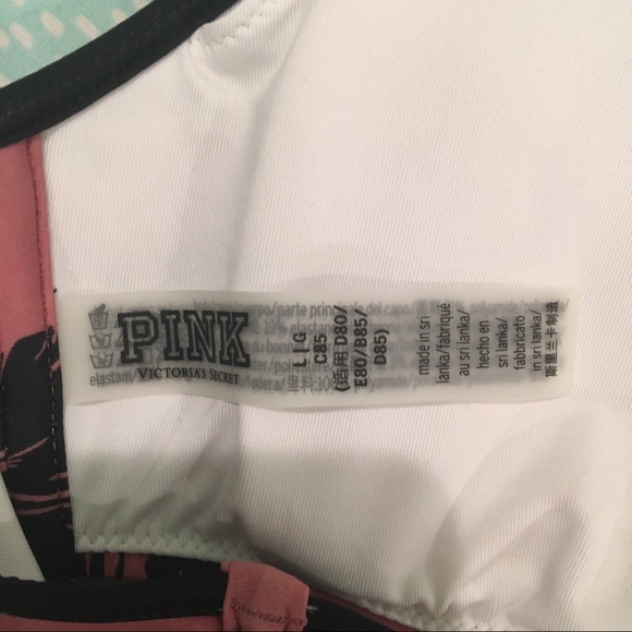 VS Pink Wrap bathing suit top - Picture 3 of 3